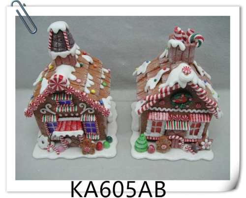 Figurina din ceramica "Casa de turta dulce #12"