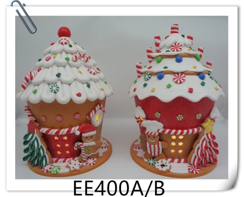 Figurina din ceramica "Casa de turta dulce #2"