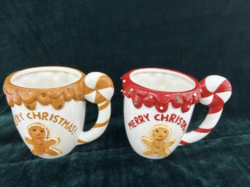 Dulce Cana de Anul Nou "Crăciun #5" roşu