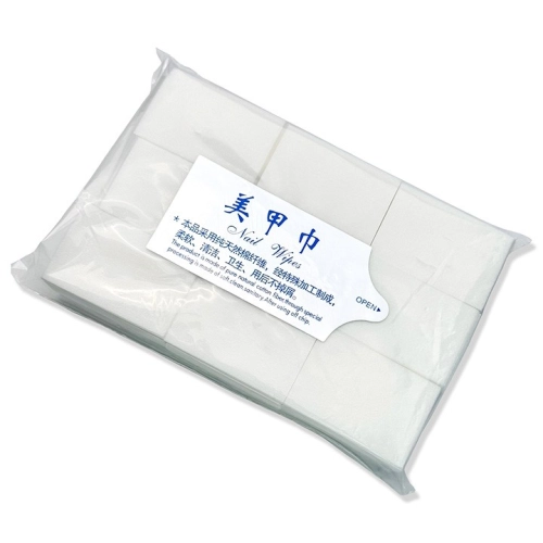 Servetele Unghii Cotton, Alb, 900 buc.