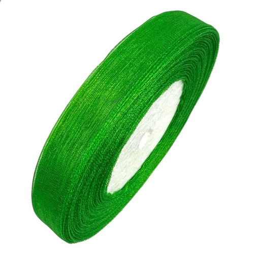 Panglică din organza, culoare #1019, 1cm/45,72m