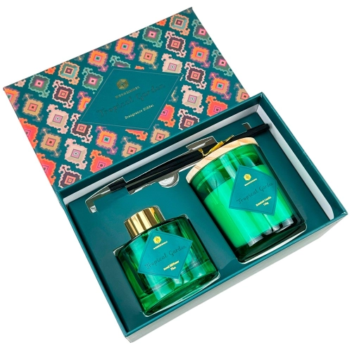 Lumânare parfumată și difuzor de aromă „Radiant” gradina tropicala