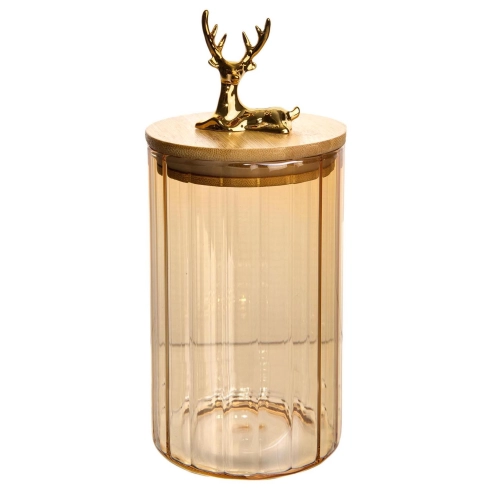 Borcan de depozitare "Gold Deer M" 15x9