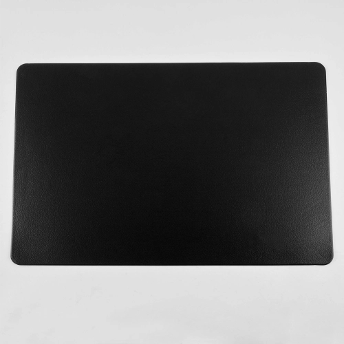 Set 6 suporturi pentru placi, PU, ​​izolatoare si antiderapante, negru, "Skin"