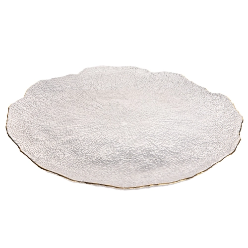 Platou din sticlă „Terra L”, 1/27/27 cm