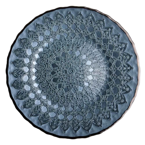 Farfurie din sticlă „Blue Briza”, 2.5/27 cm