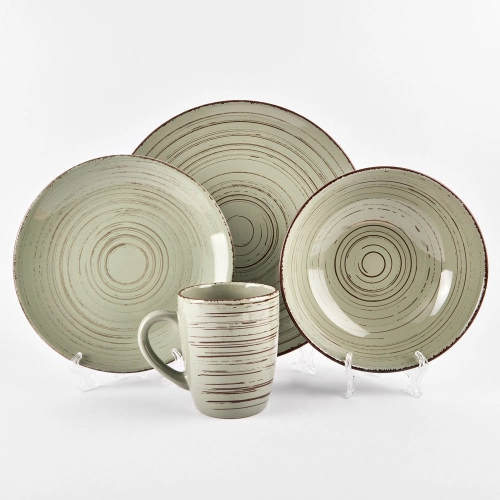 Set de vase de 16 piese "Olive"