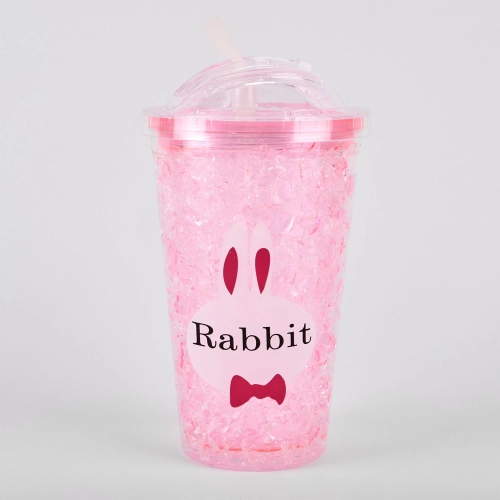 Sticla de apa "Love U" 420 ml, rabbit