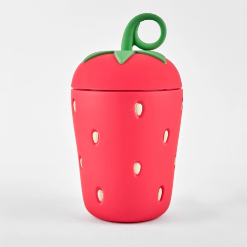 Sticla de apa "Strawberry" 300 ml, rosu