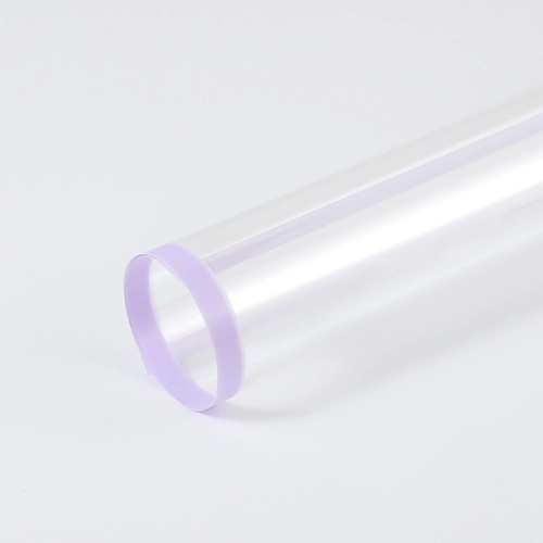 Celofan transparent dungi "Line" liliac