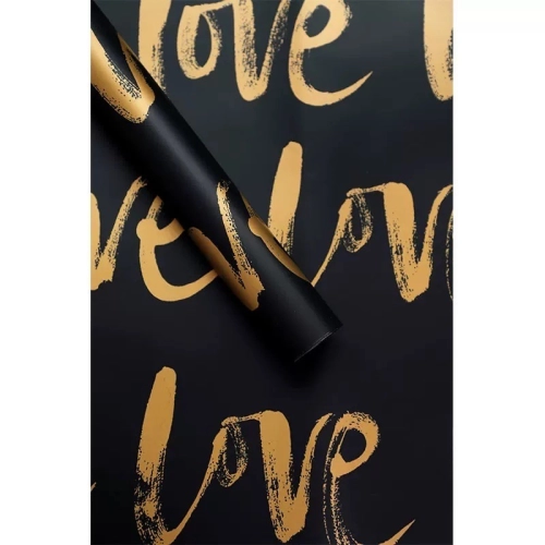 Celofan negru "Love Love" #06