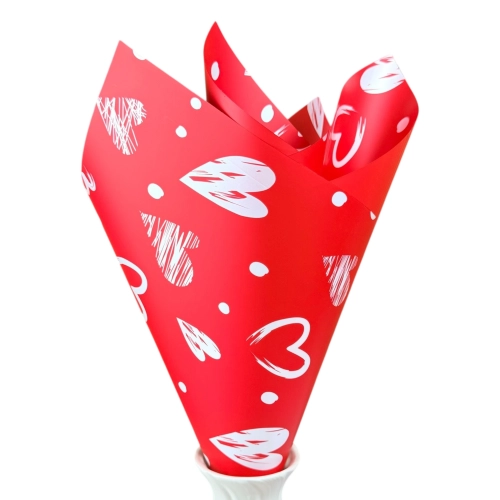 Celofan rosu "Love" #02